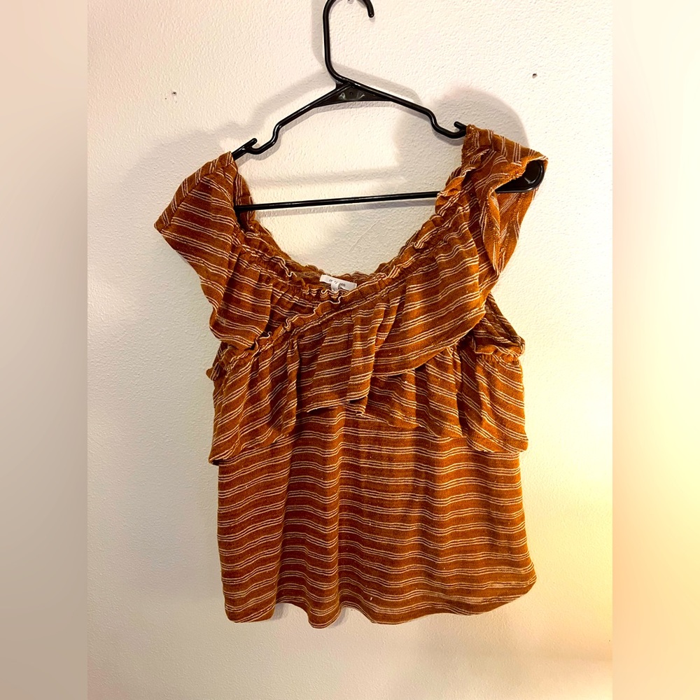 Cute off the shoulder crop tank top